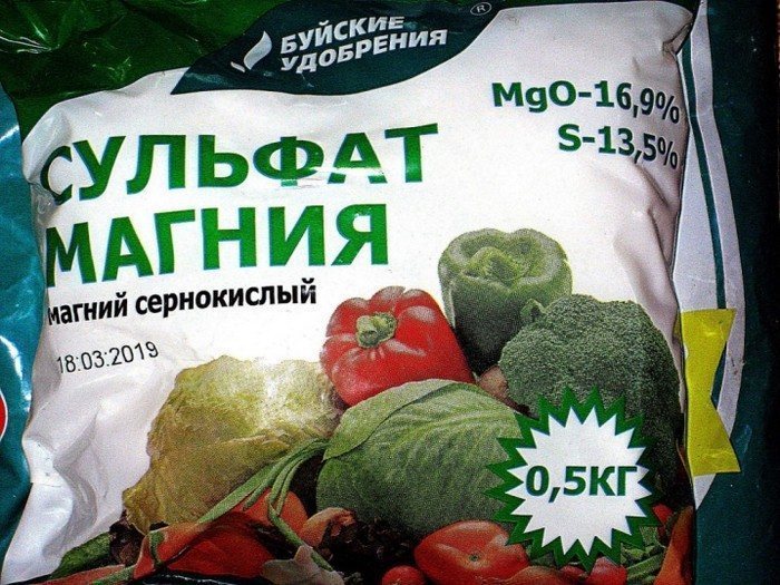 Сульфат магния: применение в садоводстве и огородничестве